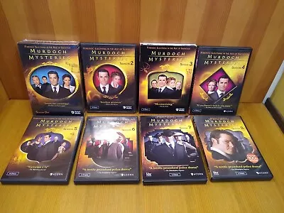 Murdoch Mysteries: Seasons 1 - 8 (DVD) 12345678 Acorn TV British Mystery • $49.95