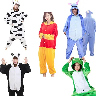 Winnie The Pooh Panda Bee Blue Sticth Onesies Kigurumi Party Costume Pajamas • $15.95
