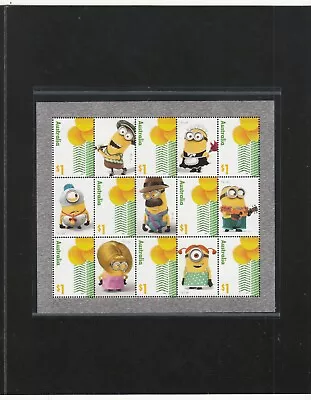 2016 Despicable Me Special Set 2 Stamp Sheets Post Office Pack. MUH. Cos $18.00. • $15.99