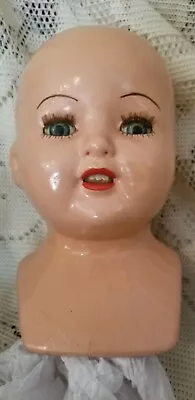 Vintage Acme Composition Shoulder Head Sleep Eye Doll Head • $24.99