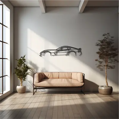 Metal Wall Decor For  Dodge Viper SRT Custom Car Silhouette Metal Garage Sign • $109