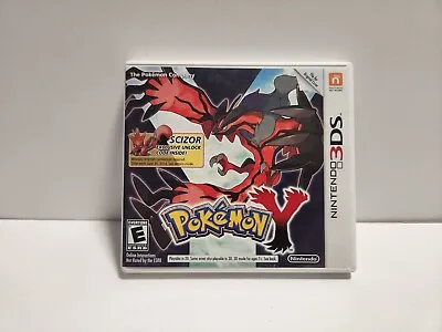 Pokemon Y (Nintendo 3DS) Original Case & Manual Only Scizor Variant • $59.99