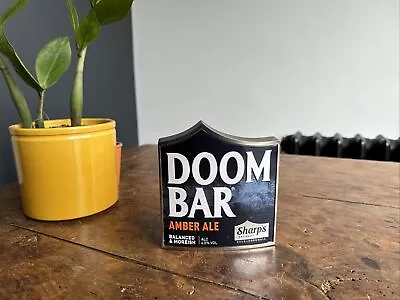 Sharp's Doom Bar Pump Clip Beer Pump Mancave Ale Font Pub Bar Lager Badge • £12