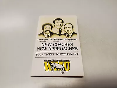 RS20 Western Michigan Univ 1982/83 Football/Basketball/Hockey Pocket Schedule • $3.49