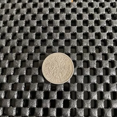 Very Rare Elizabeth Ll British Sixpence 6p Coin 1962 UK Sterling  • £10