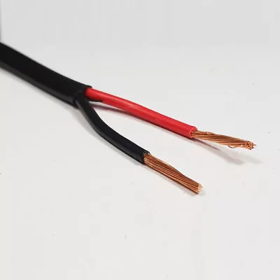 £11.49 • Buy 2.5mm² Automotive Twin Core Cable 12v 24v 29 Amps 2 Thinwall Red/black Auto Wire