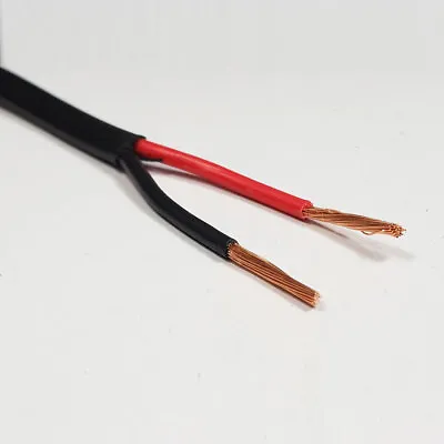 2.5mm² Automotive Twin Core Cable 12v 24v 29 Amps 2 Thinwall Red/black Auto Wire • £3.99