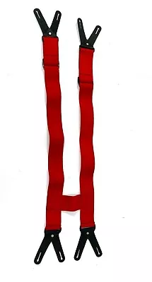 $19.99 • Buy Fire-dex Turnout Bunker Firefighter Firefighting H-back Elastic Suspenders She39