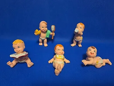Magic Diaper Babies PVC Toy Figures [Lot Of 5] Galoob 1991 • $15