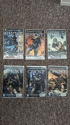 MODERN WARFARE 2 GHOST COMICS 1 2 3 4 5 6 WILDSTORM JIM LEE CGC Worthy Set Lot • $399.99