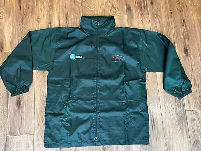 Vintage Jaguar Racing F1 Jacket Green Windbreaker Medium. Rare. Collectible. • £41.99