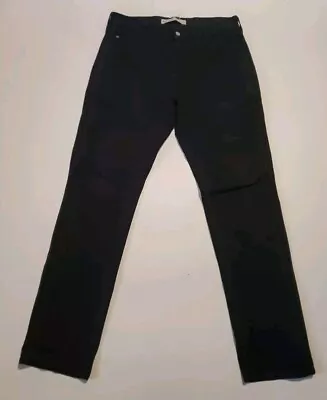 LEVI'S Signature S67 Jeans Athletic Straight Leg Zipper Pocket Mens Black 32x34  • $15.99