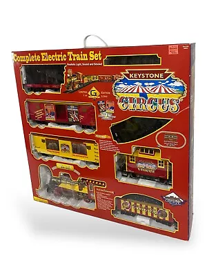 Vintage Keystone Circus Train Set Limited 1 Of 2500 G Scale Brand - New In Box • $300