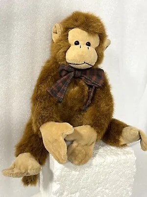 Boyds Bears Plush Monkey Dalton Weighted Movable Joints Reddish Brown Fur 12” • $12.90