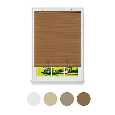 Two-Tone Oval Rollup Window Blinds Roller Shades • $24.49