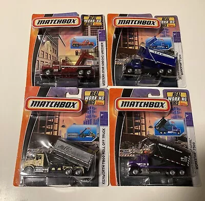 Lot Of 4 Matchbox Real Working Rigs Brand New • $69.99