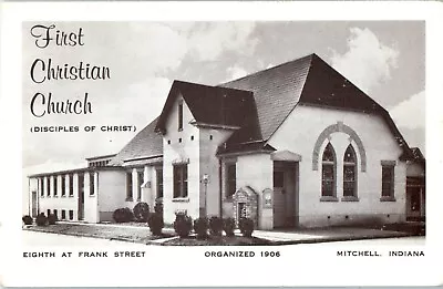 VTG. First Christian Church (Disciples Of Christ)  Mitchell Indiana • $4.75