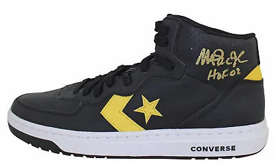 Lakers Magic Johnson  HOF 02  Signed Converse Weapon Left Shoe BAS #MJ14606 • $1002.07