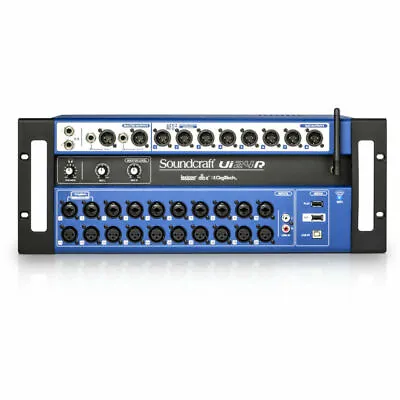 Soundcraft Ui24R Wireless 24-channel Digital Mixer/USB Multi-Track Recorder • $748