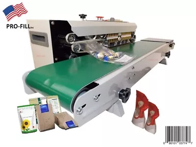 Automatic Continuous Band Sealer/Mylar & Nylon Bag Sealing Machine (Horizontal) • $861