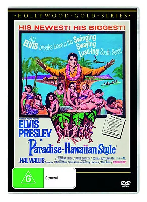 BRAND NEW Paradise-Hawaiian Style (DVD 1966) R4 Movie Elvis Presley • $12.95