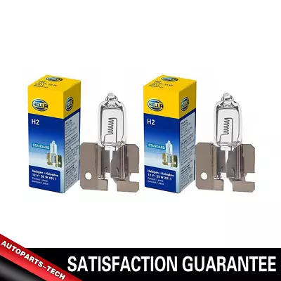 2PCS Hella H2 Driving/ Fog Light Bulb H2 T3 Halogen 55 Watt Clear • $13.14