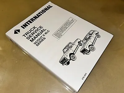 1976 1977 International IH Scout II_XLC Terra_Traveler Factory Service Manual • $100