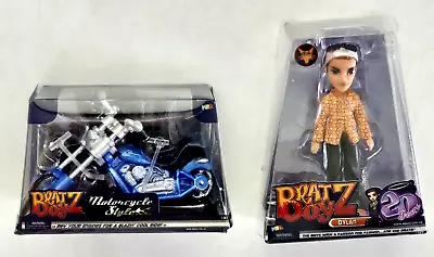 Bratz Flashback Mini Series 1 - 20 Years Dylan & Motorcycle Limited Edition • $18.95