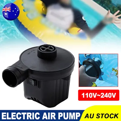 12V/240V Electric Air Pump Inflator Deflator Pumps For Airbed Bed Mattress Pool  • $17.95