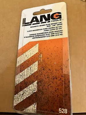 Lang Tools 528 3/8  Drive Magnetic Spark Plug Socket 5/8  (BRAND NEW) • $17.50