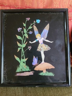 £26 • Buy Vintage Butterfly Wing Picture