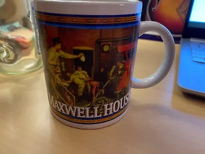 Vintage MAXWELL HOUSE Circa 1949 1951 Coffee Cup Mug 12 Oz. • $15