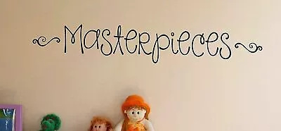 Wall Decor Plus More WDPM3161 Sticker Lettering Masterpieces 36-Inch X 6-Inch • $7.95