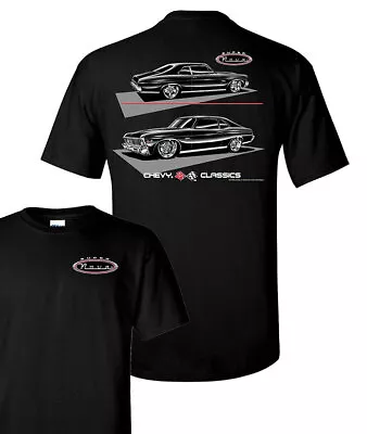 Johny Rockstar Nova Chevrolet Silhouette Chevy FF Sports Car Auto Shirt TDC-248 • $21.95