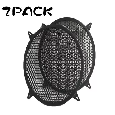 $16.99 • Buy Car Audio SubWoofer Mid Range Plastic Mesh Waffle Speaker Grill DJ PA 12  1 Pair