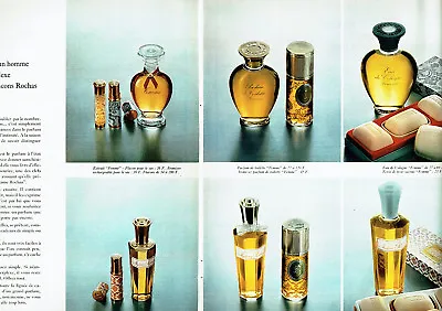 £3.17 • Buy 1970 Madame Rochas Advertising 038 Parfum Eau De Toilette (2 Pages)