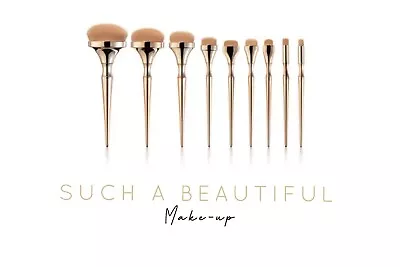 £49.99 • Buy BRUSH SET Contour Bronzer Highlighter Foundation Eyes Eyeliner Face Body MAC