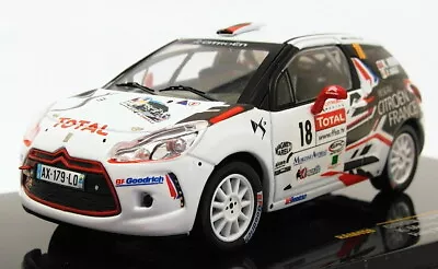 Ixo 1/43 Scale RAM458 - Citroen DS3 R3 - #18 Mont Blanc Morzine 2010 • £29.99