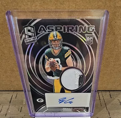 2023 Sean Clifford Spectra Aspiring Patch Autograph 69/99 #APA-SCL • $15