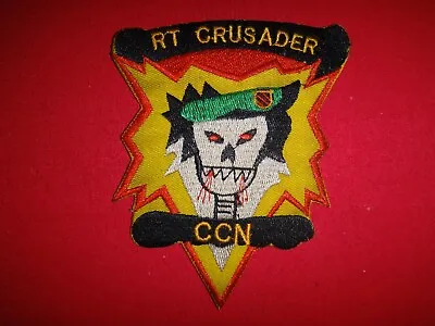 Vietnam War Patch US 5th Special Forces Group MACV-SOG RT CRUSADER CCN • $6.90