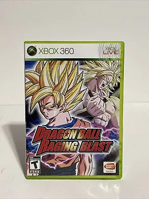 Dragon Ball Raging Blast  (Xbox 360 2010) CIB Complete W/ Manual READ DISC ROT • $30.96