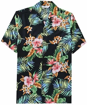 Hawaiian Shirts Mens Aloha Summer Casual Beach Button Down Cruise Holiday Party • $20.99