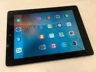 Apple IPad 2nd Gen A1396 16GB (Unlocked) Space Grey Tablet Wi-Fi + 3G DAMAGE • £24.95