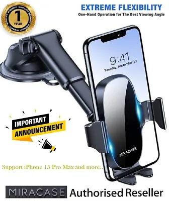 360° Car Phone Holder Windscreen Dashboard Suction Mount Stand For Universal • $27.99