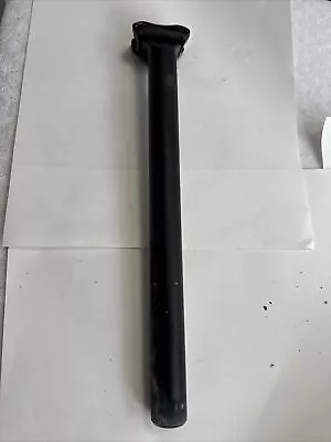 NL Bicycle Seatpost ø 27.2 Mm X 350 Mm W/ Setback Black Bike Seat Post Steel • $8