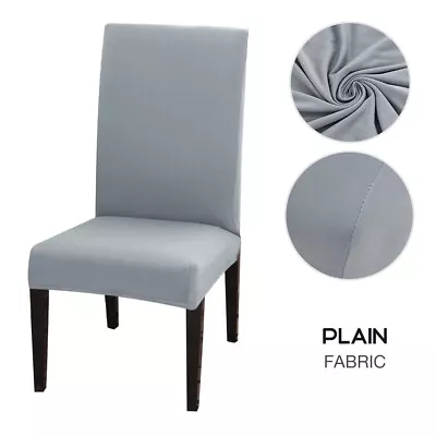 $25.99 • Buy 1/4/6/8Pcs Stretch Dining Chair Covers Slipcover Spandex Wedding Cover Protector