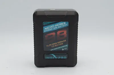 $149 • Buy Indi Pro Tools Micro Series V Mount Li-Ion Battery Only- 14.8V 98Wh 6800mAH