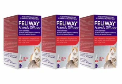 $155.10 • Buy Feliway Friends Diffuser Refill 48mL - 3 Pack