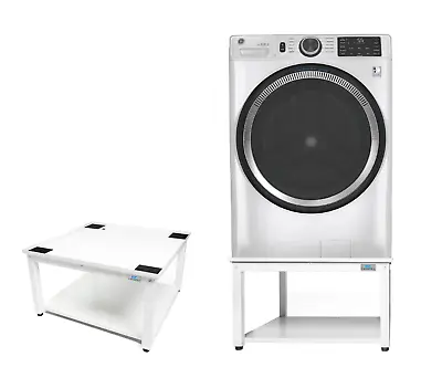 EZ Laundry Universal White Pedestal 28” Wide For LG Samsung GE Washer Dryer • $189.99