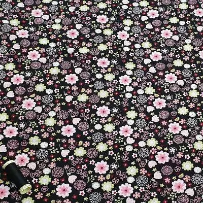 BOURNEVILLE BLOOMS PRINT NEEDLECORD FABRIC * 100% Cotton * 112cm Wide * Dress... • £1.15